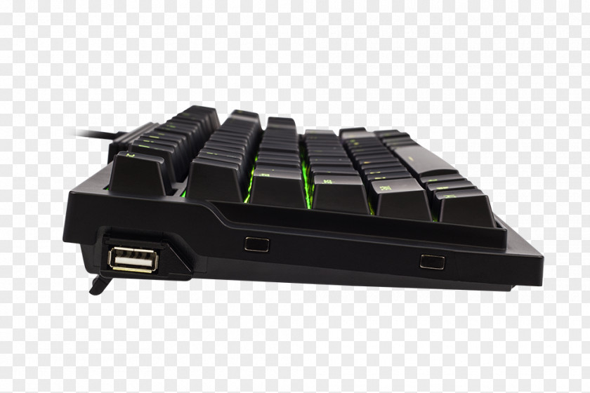 Computer Keyboard Tesoro Tizona G2N Mechanical Switch USB Hub Tenkeyless Tournament Gaming TS-G2N Rollover PNG