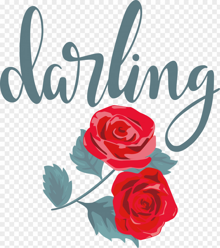 Darling Wedding PNG