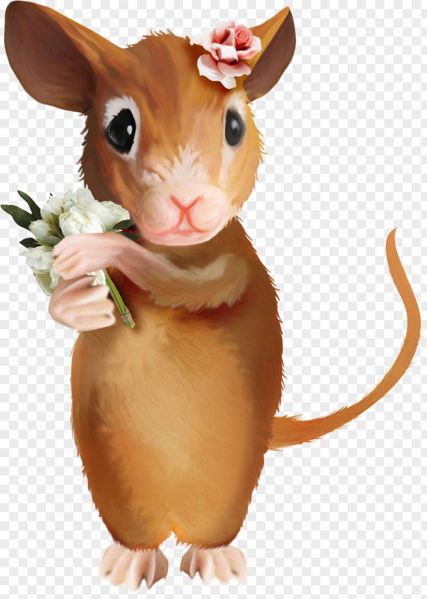 Hand-painted Mouse Computer Rat Clip Art PNG