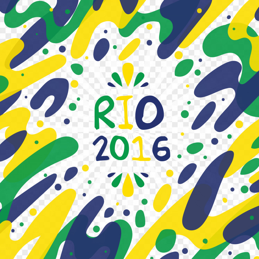 Rio 2016 Olympic Games Vector Elements Summer Olympics De Janeiro Sports Poster PNG