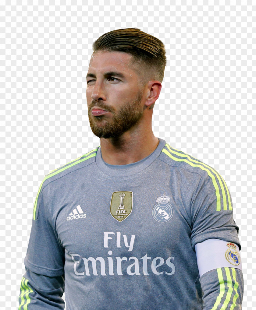 T-shirt Sergio Ramos Jersey Real Madrid C.F. Football PNG