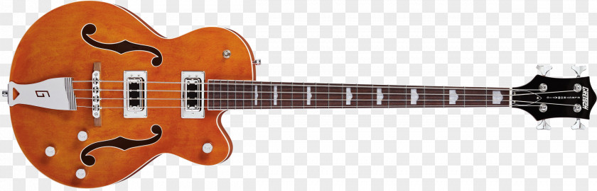 Bass Guitar Gretsch Semi-acoustic Archtop Electric PNG