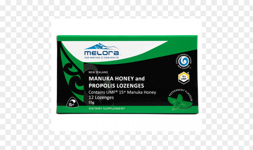 Honey Mānuka Throat Lozenge Manuka Propolis PNG