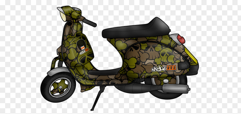 Scooter Vespa PX Motorcycle LX 150 PNG