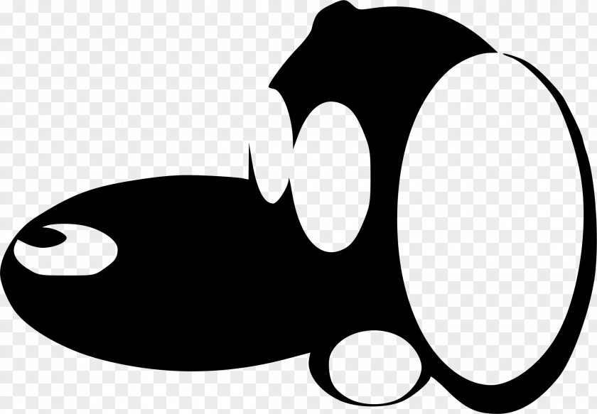 Silhouette Dog Clip Art PNG