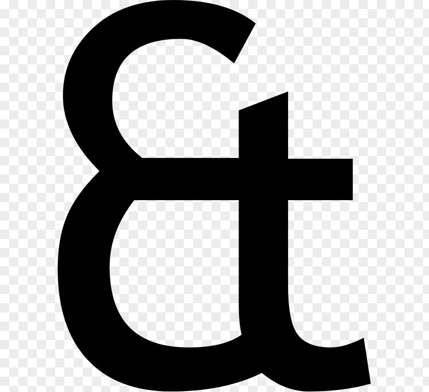 Ampersand Trebuchet MS Typographic Ligature English Alphabet Letter PNG