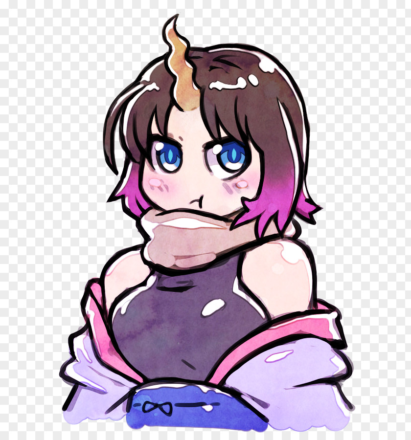 Dragon Maid Miss Kobayashi's Image Character Hashtag Drawing PNG