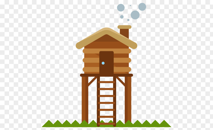 House Cartoon Clip Art Image Log Cabin PNG