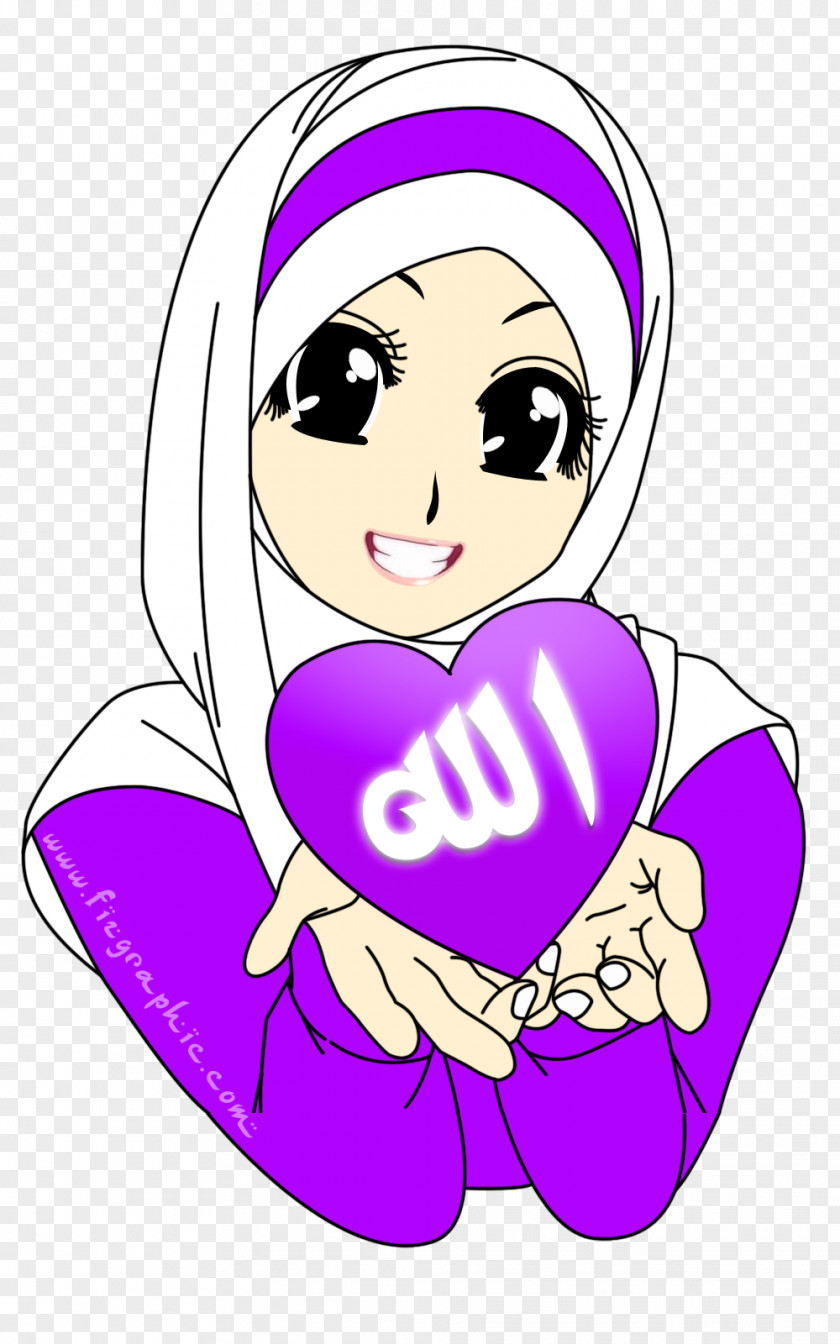 Islam Qur'an Muslim Hijab Cartoon PNG