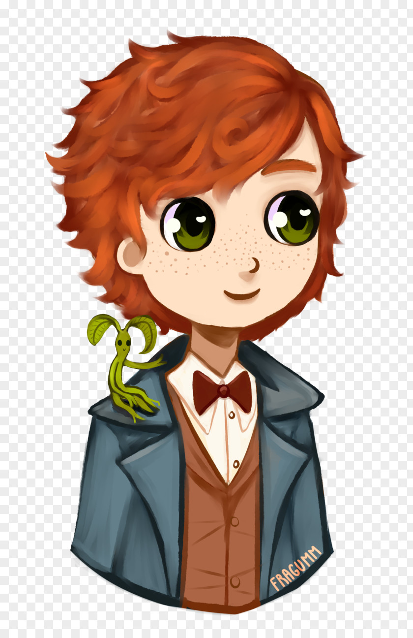 Painting Newt Scamander Ron Weasley Digital Art Drawing Artist PNG