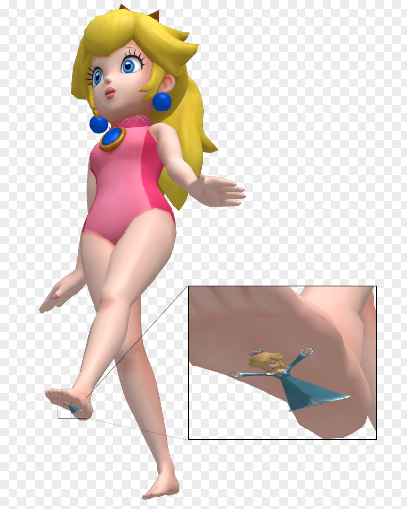 Rosalina Princess Daisy Peach Mario Party 10 PNG