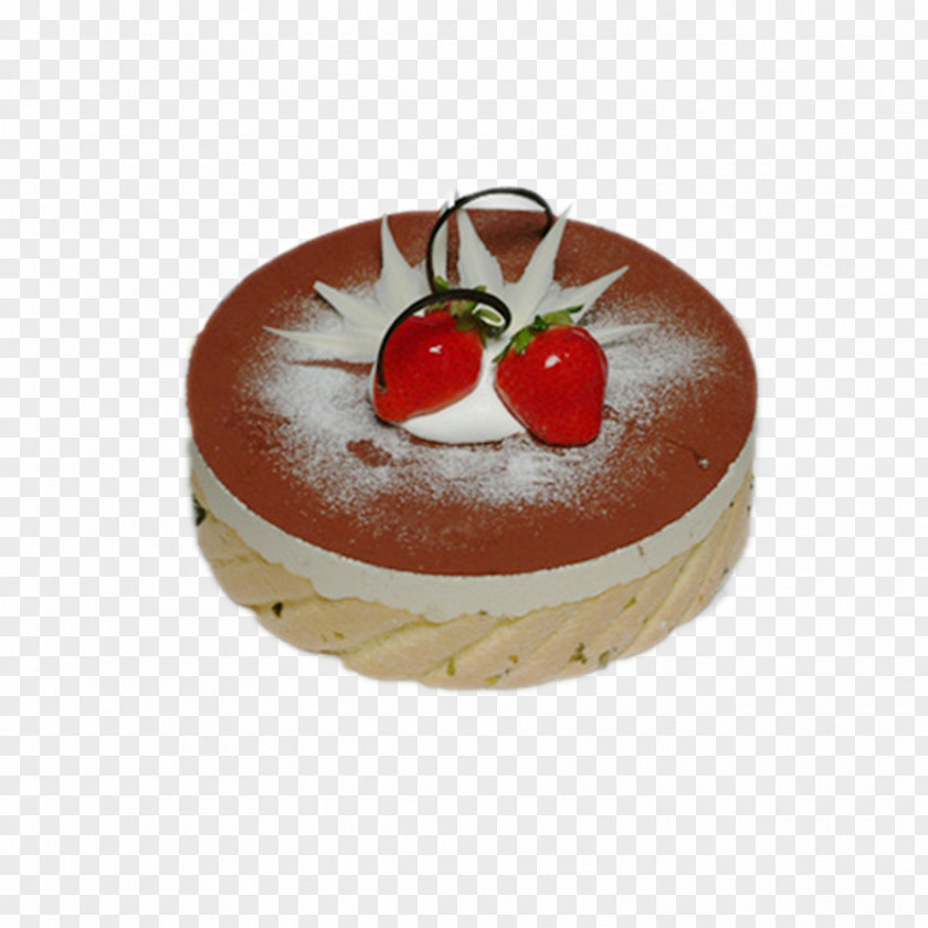 Strawberry Chocolate Cake Cheesecake Bavarian Cream Birthday PNG