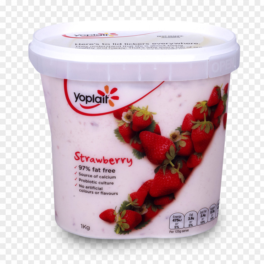 Strawberry Yoplait Yoghurt Greek Cuisine Fage PNG