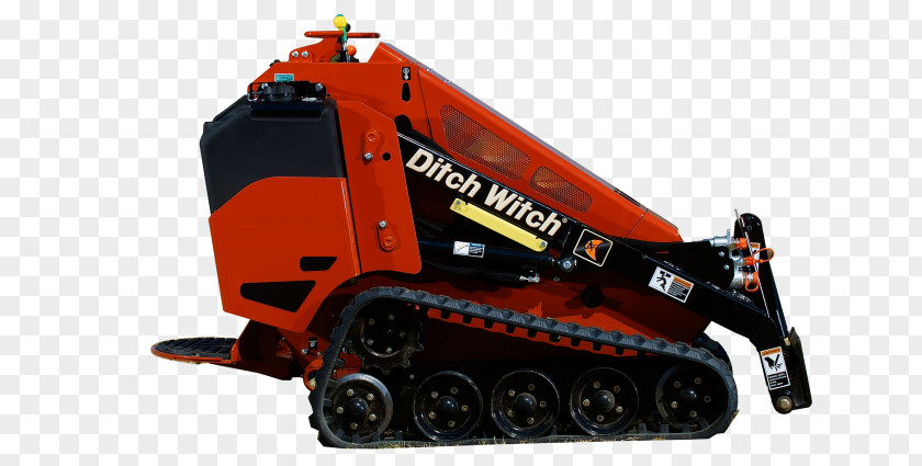 Stump Grinder Ditch Witch Skid-steer Loader Trencher Heavy Machinery PNG