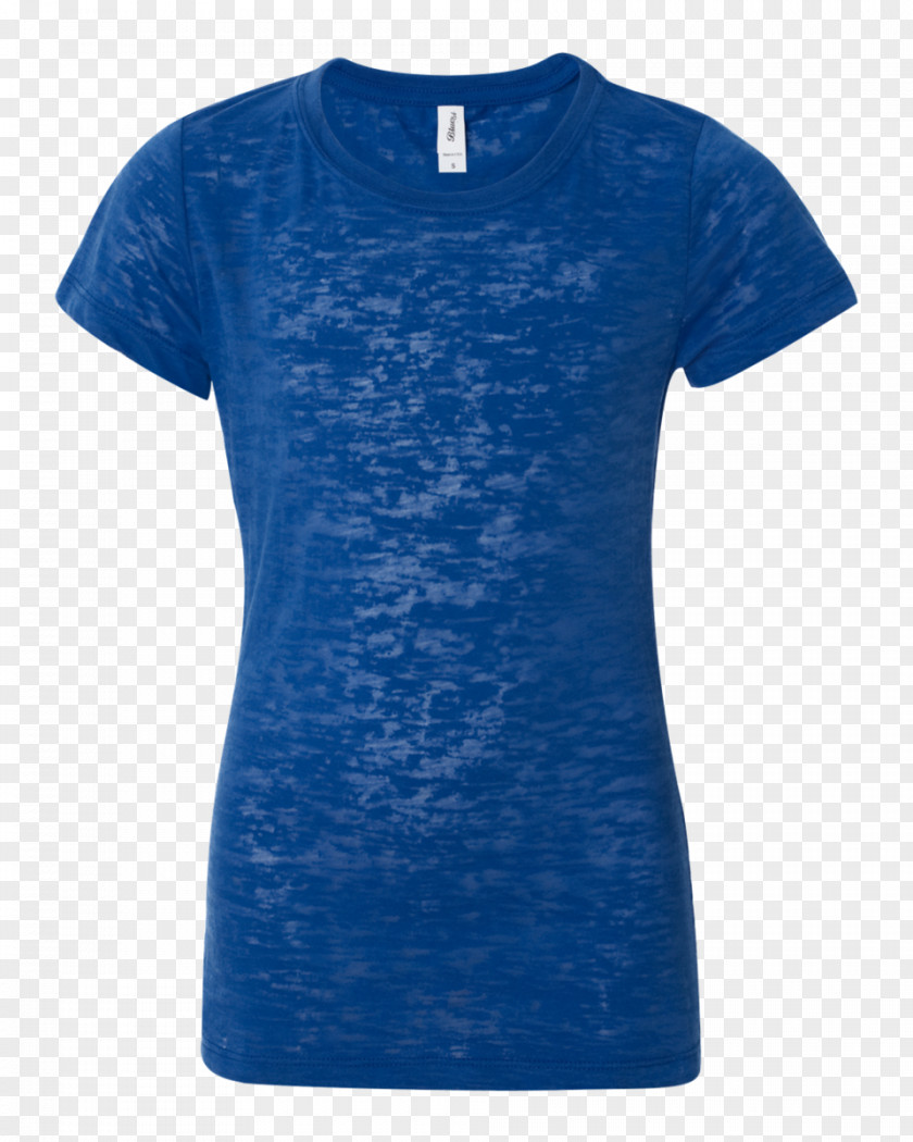 T-shirt Pattern Top Blue Clothing Sleeve PNG