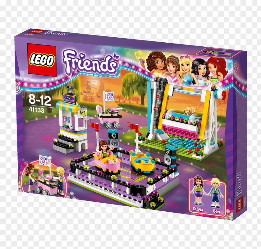 Toy LEGO 41133 Friends Amusement Park Bumper Cars The Lego Group PNG