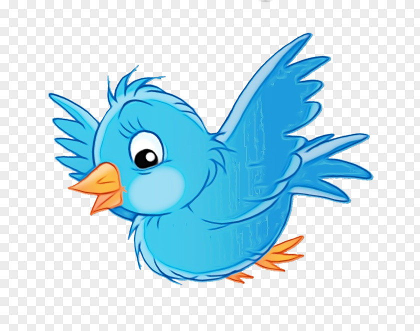 Animation Beak Cartoon Clip Art Bird Wing Bluebird PNG