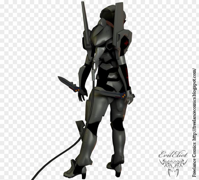 COLABORATION Figurine Mercenary Character Fiction PNG