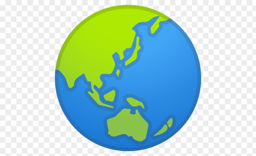 Globe Australia World Map Emoji PNG