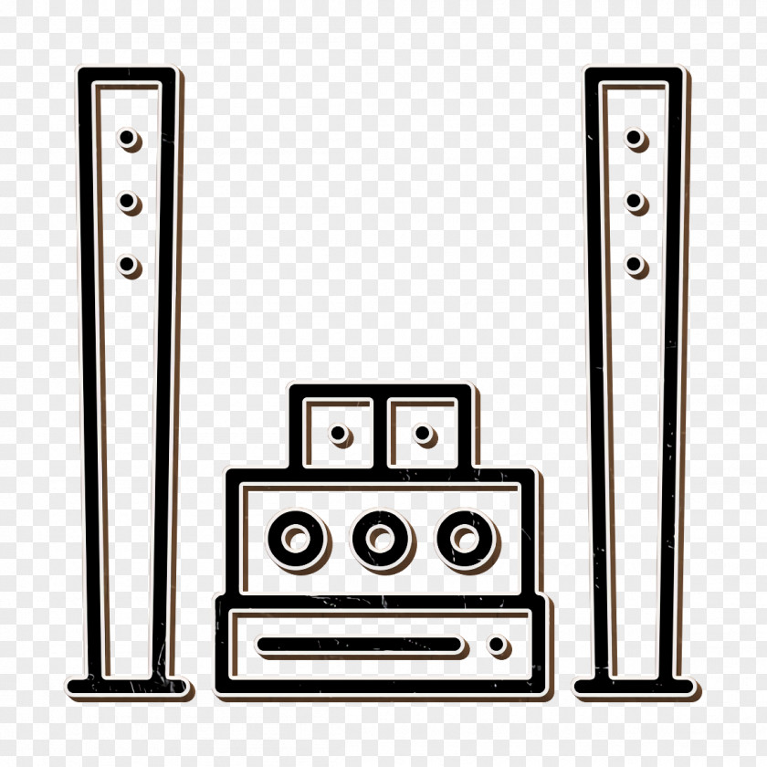 Household Appliances Icon Speaker Home Cinema PNG
