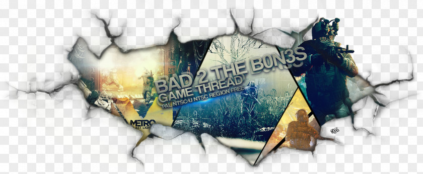 Metro: Last Light Borderlands 2 Video Game Banner Art PNG