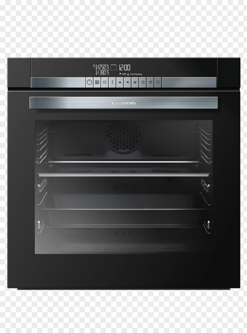 Oven GRUNDIG Backofen Mit 2-fach-Teleskopauszug 