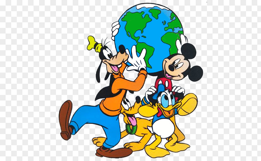 Sea World Mickey Mouse Minnie Goofy Donald Duck Daisy PNG