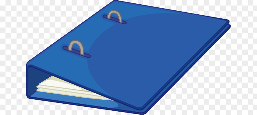 Vector Blue Folder Pattern Books Directory Computer File PNG