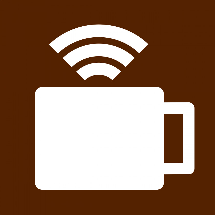 Wifi Coffee Cup Cafe Clip Art PNG