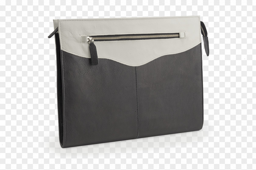 Zipper Handbag Briefcase Pocket Leather PNG
