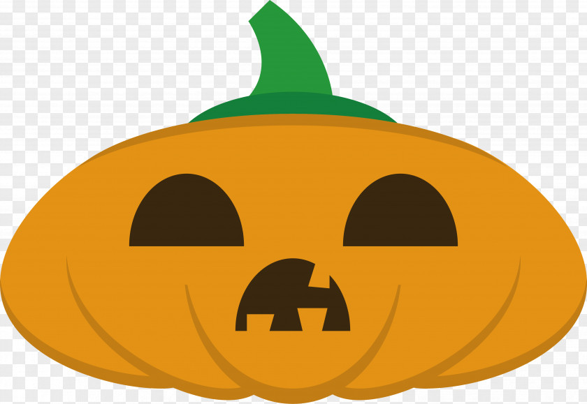 A Stunned Pumpkin Head Jack-o'-lantern Calabaza Halloween PNG