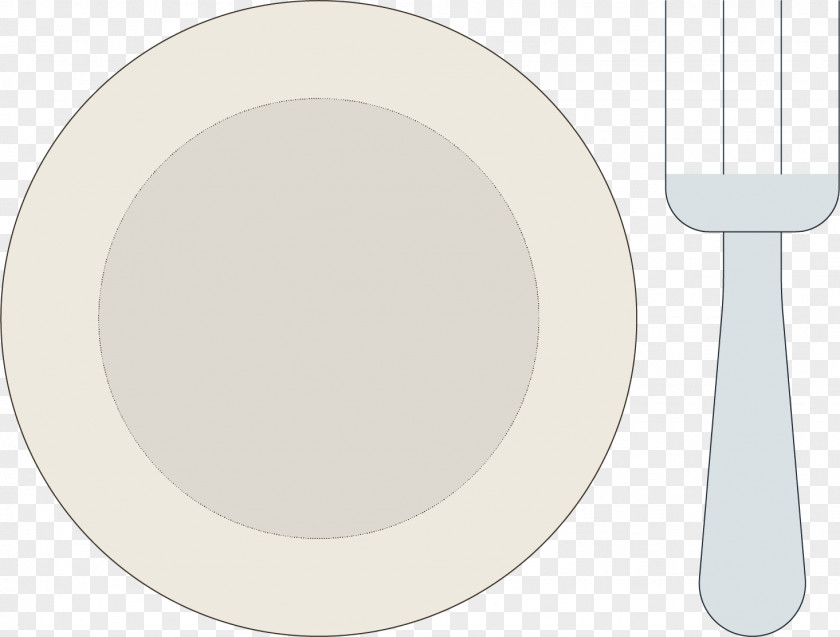 Hand Painted Plates And Fork Spoon Plate PNG