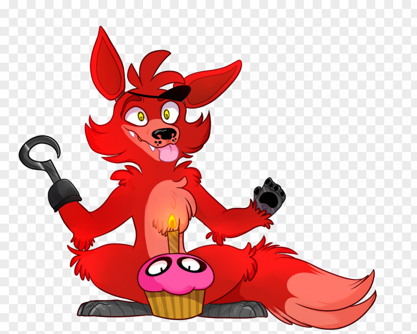 Nightmare Foxy Five Nights At Freddy's Cupcake Drawing Jack-o'-lantern PNG