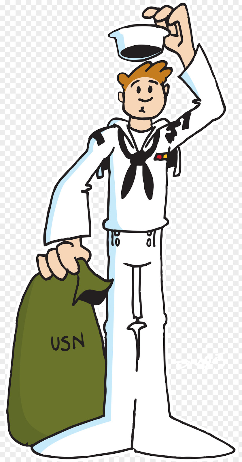 Sailor Uniform Clip Art Illustration Image Comics PNG