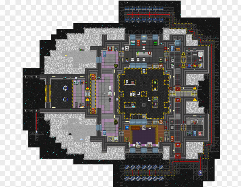Space Station 13 Motherboard Floor Plan Input/output PNG