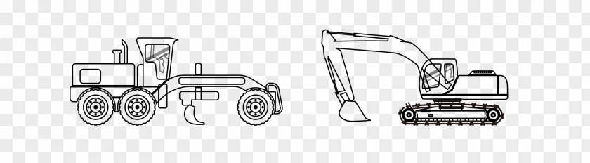Vector Excavator Profile Euclidean Drawing Dessin Animxe9 PNG