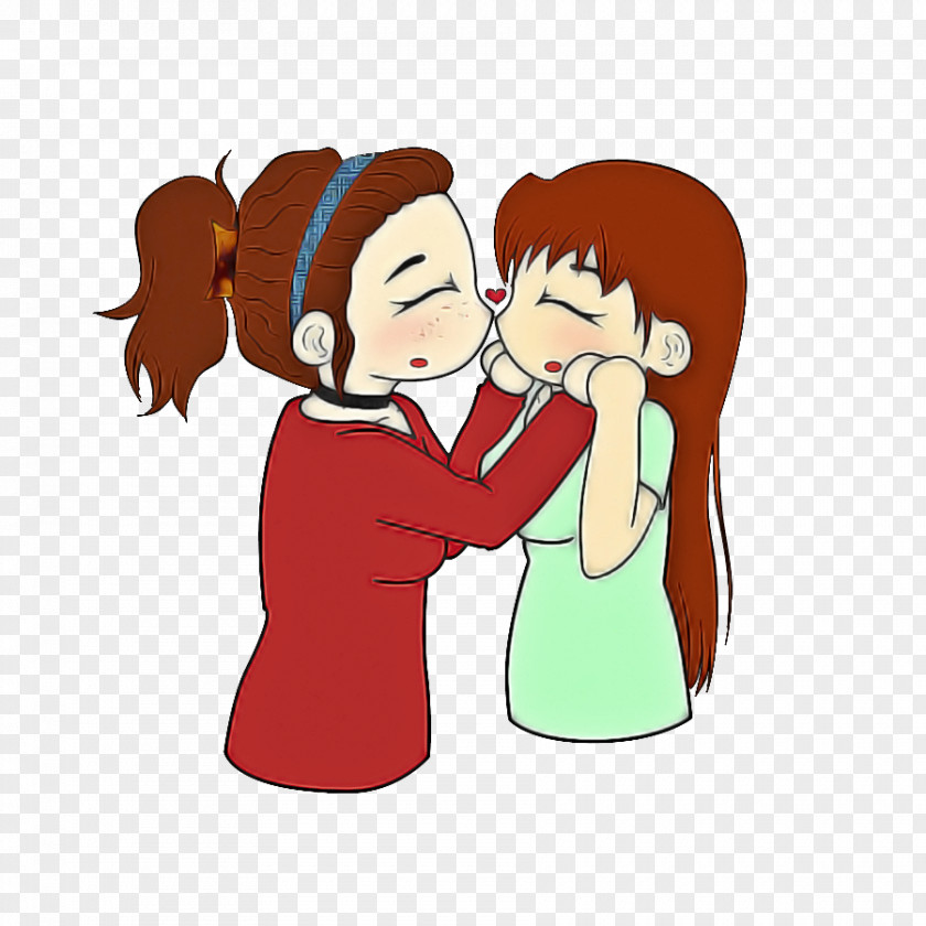 Animation Gesture Cartoon Interaction Love Cheek PNG