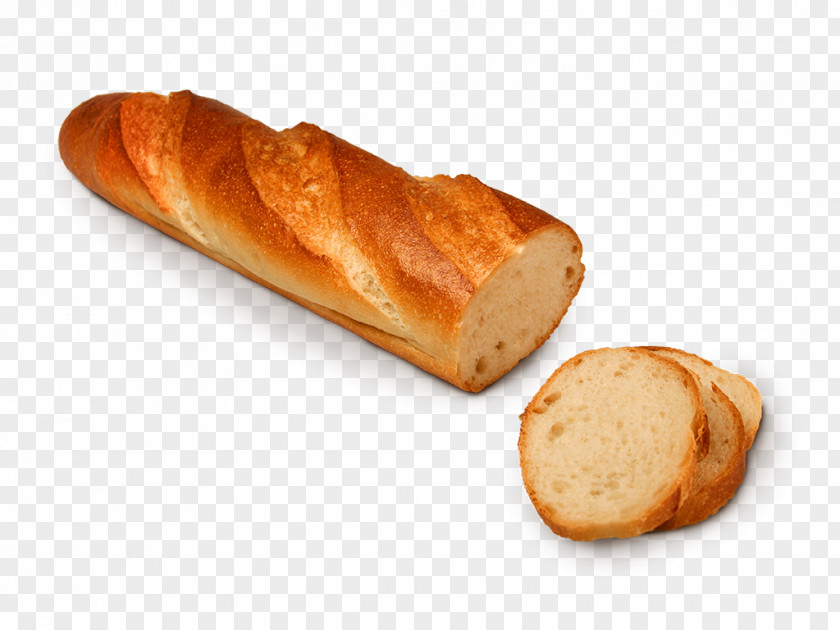 Bread Baguette Bakery Danish Pastry Sliced PNG