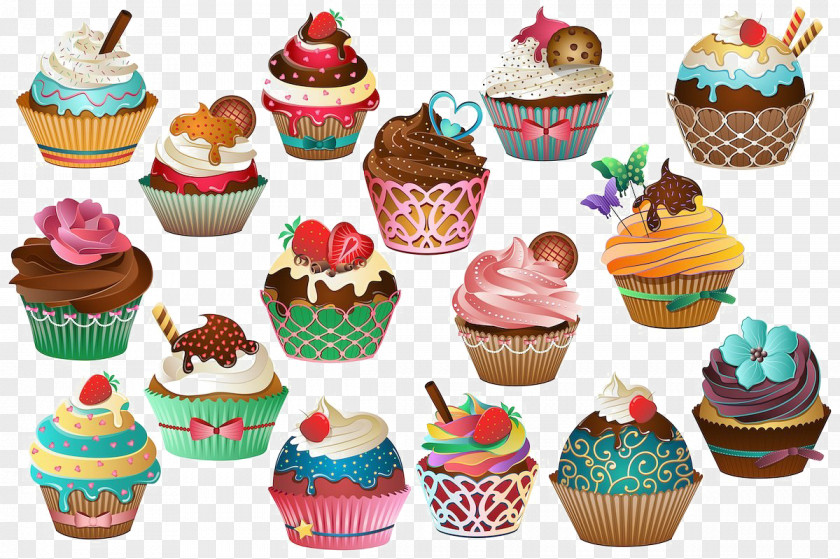 Cupkakes Infographic Delicious Cupcakes American Muffins Clip Art PNG