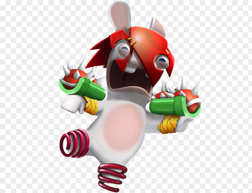 Globe Trotter Mario + Rabbids Kingdom Battle Ubisoft Ziggy Christmas Ornament PNG