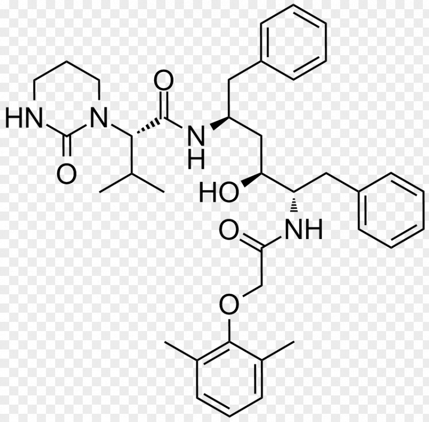 Hiv1 Protease Lopinavir Inhibitor Enzyme HIV-1 HIV-Proteaseinhibitor PNG
