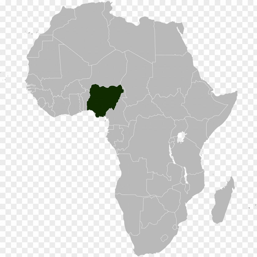 Map Of Africa Benin Nigeria Locator PNG
