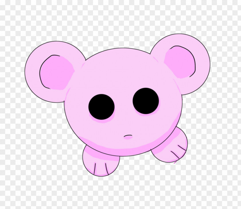 Pig Computer Mouse Pink M Snout Clip Art PNG