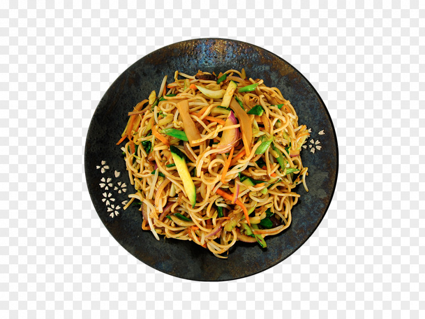 Yakisoba Chow Mein Lo Chinese Noodles Fried PNG