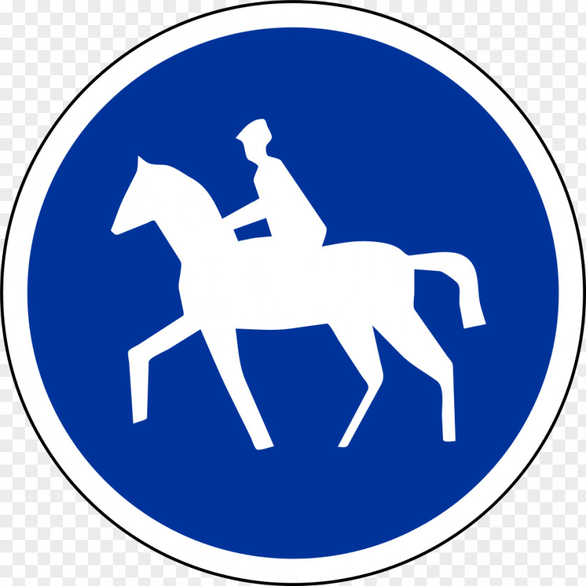 Horse Equestrian Traffic Sign Stock Photography PNG
