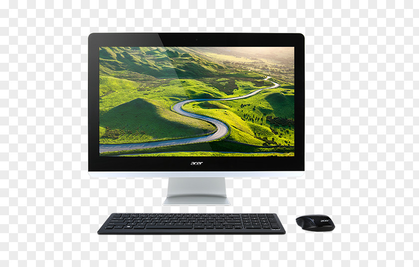 Laptop Intel Acer Aspire Desktop Computers All-in-One PNG