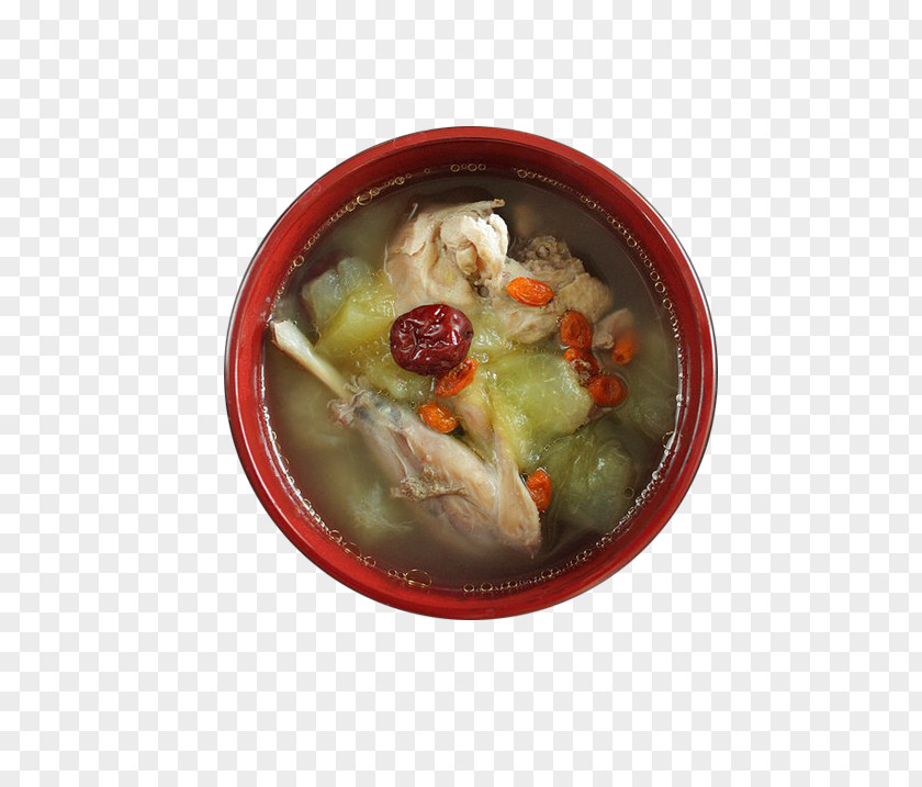 Melon Chicken Soup Chinese Cuisine Cantonese Asian PNG