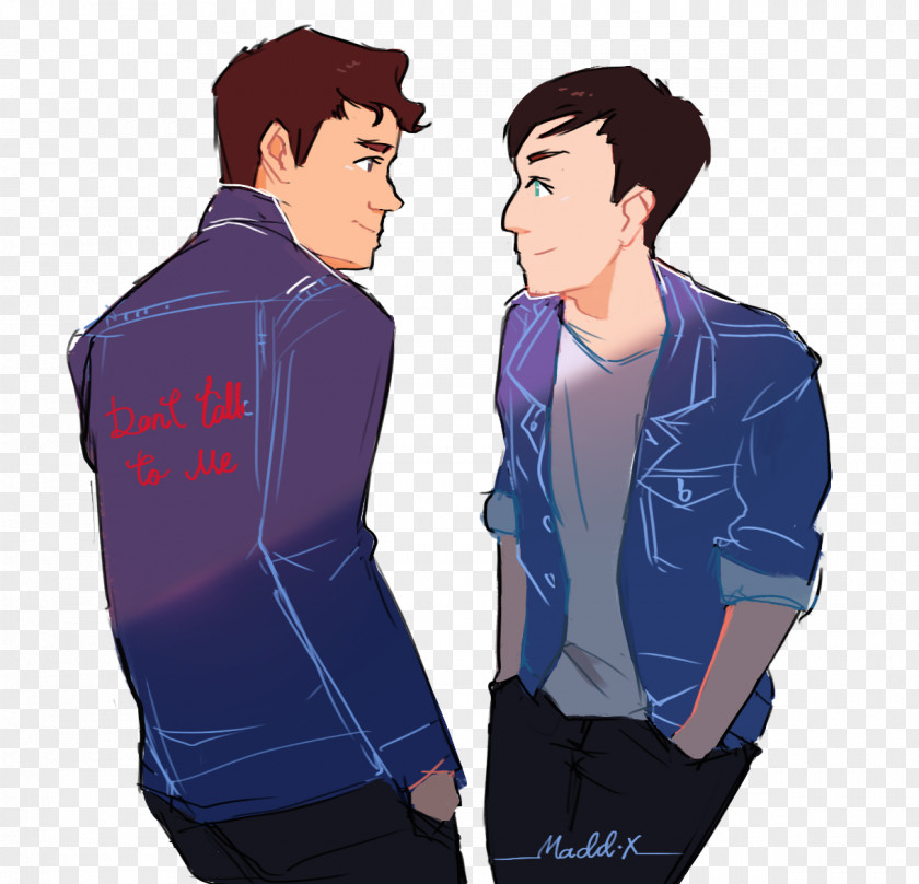 T-shirt Dan Howell And Phil Drawing PNG