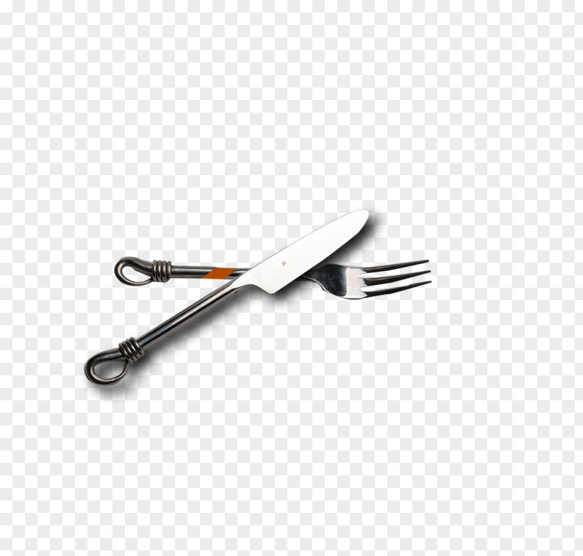 Western Knife And Fork Spoon Font PNG