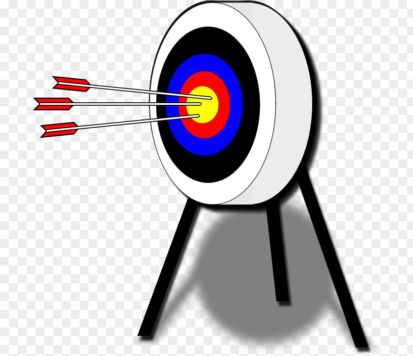 Archery Target Bow And Arrow Clip Art PNG